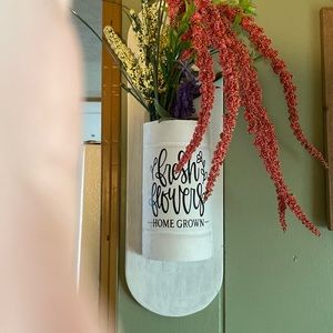 Hand crafted flower holder